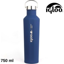 Igloo 750ML Lütfen Termos Matara, Şık ve Dayanıklı Tasarım, Lacivert