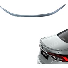 Gutsy Toyota Corolla Bagaj Kaput Spoylerı (Boyalı) (Açık Gri)