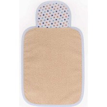 Ellia Soft New Baby Star 4-6 Yaş Nefes Alan Sırt Bezi %100 Pamuklu, Kreş ve Oyun Zamanı Havlu Ter Bezi
