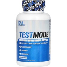 Evlution Nutrition Testmode Test Booster Fenugreek Arginine Boron Fadogia Agrestis Theanine 100 Caps