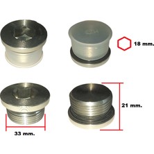 Gutsy 33MM.BLOK-KARTEL Tapası Contalı Tır-Kamyon-Cekıcı