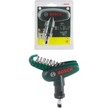 Bosch 10 Parça Çok Amaçlı Cırcır Cep El Tornavida Seti, Pratik ve Güvenilir