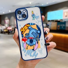 Ucuc iPhone 15 Plus Uyumlu Şeffaf Arka Yüzeyli Manyetik Darbeye Dayanıklı Silikon Kılıf