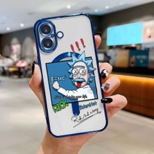 Ucuc iPhone 16 Uyumlu Şeffaf Arka Yüzeyli Manyetik Darbeye Dayanıklı Silikon Kılıf