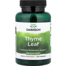 Swanson Thyme Leaf 500 Mg 120 Capsules