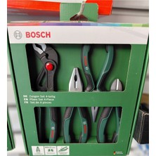 Bosch Çok Fonksiyonlu 4’lü Pense Seti, Dayanıklı ve Kullanışlı Araçlar