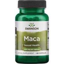 Swanson Maca Greens Superfoods 500 Mg 60 Capsul