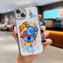 Ucuc iPhone 14 Uyumlu Şeffaf Arka Yüzeyli Manyetik Darbeye Dayanıklı Silikon Kılıf