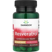 Swanson Resveratrol 250 Mg 30 Capsules