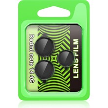 Hayat Store Xiaomi Redmi Note 14 4g Raze Metal Kamera Lens - Siyah