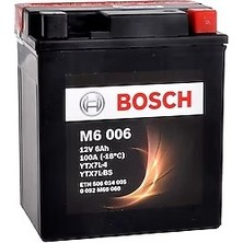 Moto Prime Bosch Akü 12-7 Dik