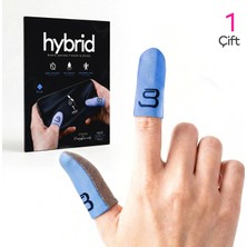 Bhave Hybrid Parmaklık-1 Çift-Pubg Parmak Eldiveni-Ter Geçirmez Oyuncu Parmaklığı