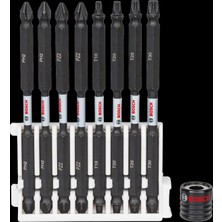 Bosch Çift Taraflı Vidalama Ucu Seti, 9'lu, 110MM, Hassas ve Dayanıklı Tasarım