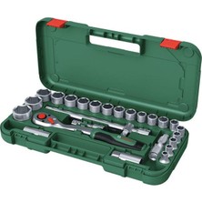 Bosch 25 Parça 1/2 Cırcırlı Somun Sıkma Seti, Pratik ve Dayanıklı Takım