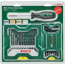 Bosch Çelik Delme ve Vidalama Ucu Seti, Tornavida, 40 Parça