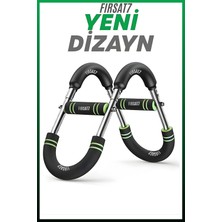 PremiumPort Çift Metal Yaylı Full Body Egzersiz Aleti, Ayarlanabilir Güç Barı