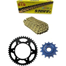 Motohane Rks R250 Ön-Arka Zincir Dişli Seti Oringli Gold 14T-42T