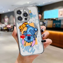 Ucuc iPhone 15 Pro Uyumlu Şeffaf Arka Yüzeyli Manyetik Darbeye Dayanıklı Silikon Kılıf