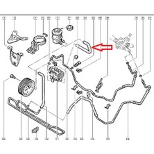Gutsy Renault Hıd.dır.pompa Hortumu Laguna B56N
