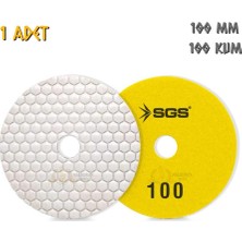 Sgs Elmas Polisaj Pedi Mermer-Granit-Fayans - Kuru - 100 Kum - 1 Adet