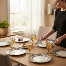 Ikram Seti 12 Parça 6 Kişilik Porselen Ikram Takımı