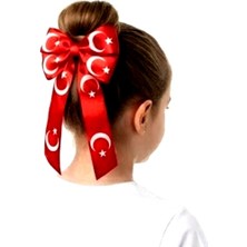 Sahra Bayrak Saten Toka Ayyıldızlı Toka