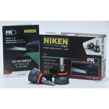 H11 LED Xenon Far Ampul Şimşek Etki Pro Serisi, Parlak ve Dayanıklı Işık
