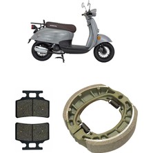 Motohane Mondial Turismo 50 Ön-Arka Balata Takımı