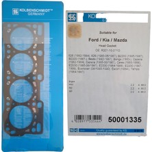 Gutsy Mazda-Kıa-Ford 626-BESTA-B2200-E2200-ESCORD 2.0-2.2 Sılındır Kapak Conatsı R201-10-271G