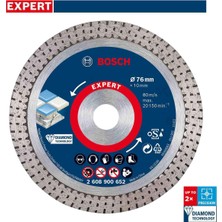 Bosch 76 mm Seramik Kesme Diski Gws 12 Uyumlu, Güçlü ve Dayanıklı Kesim Aleti