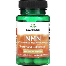 Swanson Nmn Brain Cognitive Nicotinamide Mononucleotide 300 Mg 30 Veggie Capsul