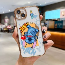 Ucuc iPhone 15 Plus Uyumlu Şeffaf Arka Yüzeyli Manyetik Darbeye Dayanıklı Silikon Kılıf