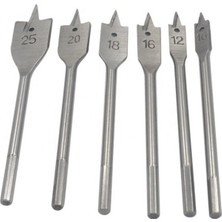 Ağaç Delici Kelebek Yaprak Matkap Uç Seti, 6'lı, Ahşap Işleri Için