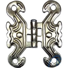 Hayat Store Dekoratif Sac Kelebek Menteşe - Küçük, Nikel, 100 Adet