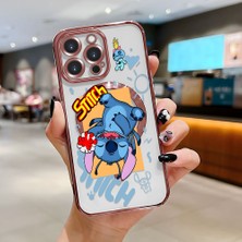 Ucuc iPhone 14 Pro Max Uyumlu Şeffaf Arka Yüzeyli Manyetik Darbeye Dayanıklı Silikon Kılıf