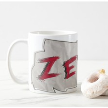 tp Zeynep Isim Temalı Porselen Kupa Bardak