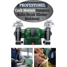 TURBO-3000 Çark Motoru ile Bıçak ve Zimpara Bileme Makinesi 150 mm
