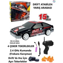 Brother Toys 15 Km/h Hız Yarış Arabası Şarjlı 2.4 Ghz Uzaktan Kumandalı Drift Araba