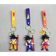 Popüler Sepet Dragon Ball Silikon Anahtarlık