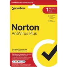 Norton Antivirus Plus 2027 2GB - 1 Cihaz 1 Yıl Resmi Kodu