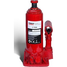 Güçlü 3 Ton Hidrolik Şişe Kriko, Dayanıklı ve Kullanışlı Tasarım