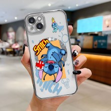 Ucuc iPhone 15 Plus Uyumlu Şeffaf Arka Yüzeyli Manyetik Darbeye Dayanıklı Silikon Kılıf