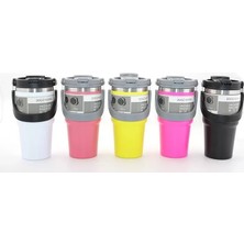 Kanonik Education 900 ml Taşıma Kulplu Paslanmaz Çelik Termos Mug - Vakumlu Isı Yalıtımlı Bardak ALK3137