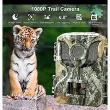 Hayat Store Fotokapan Kamera 16MP Full Hd 1080P Gece Görüşlü 2 Inç LCD Ekran Su Geçirmez