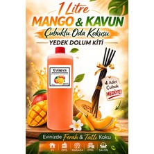 Freyr Mango Kavun 1 Litre Yedek Dolum Çubuklu Oda Kokusu Refill