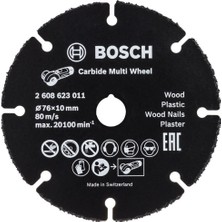 Bosch Çok Amaçlı Elmas Disk 76MM, Güçlü ve Dayanıklı Kesim Aleti