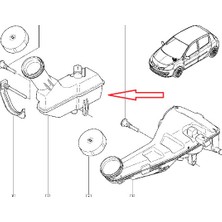 Gutsy Renault Fren Hıdrolık Rezervuarı Clıo Iıı Modus