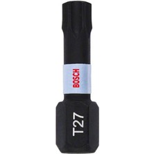 Bosch Impactc Torx Bits Ucu T27 x 25MM 2'li Set, Güçlü ve Dayanıklı Takım