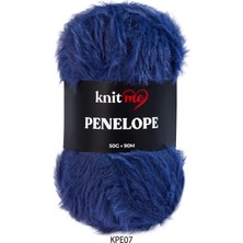 Knitme Knit Me Penelope 50 gr Kürk Görünümlü Örgü Ipliği Kpe 07