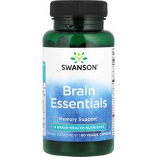Swanson Brain Dmae Essentials Brain & Cognitive 60 Veggie Capsules